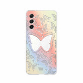 Butterfly Phone Case for Samsung Apple Cute Animals Shell Clear Soft Silicone Cover
